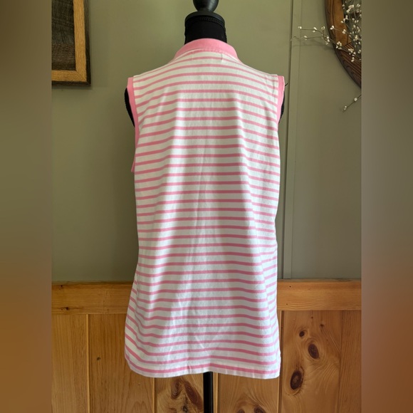 Ralph Lauren Active Pink and Green Striped Women's Polo golf size 1X - Picture 5 of 11